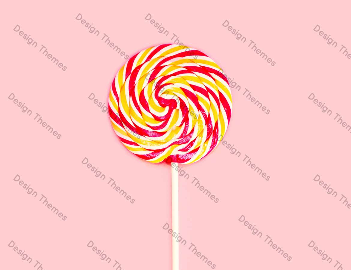 Colorful lollipop